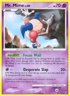 Mr. Mime, Supreme Victors Nº 37 Holo