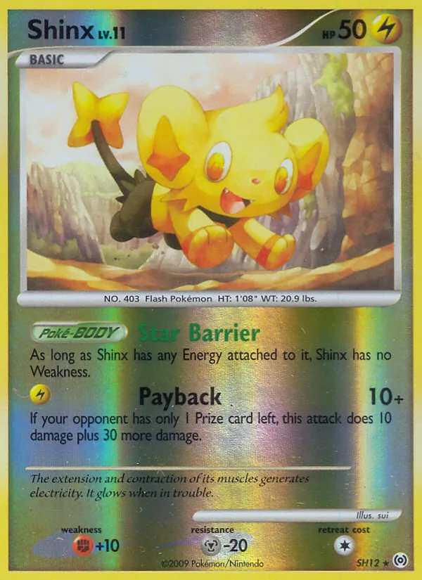 Shinx, Arceus No. SH12