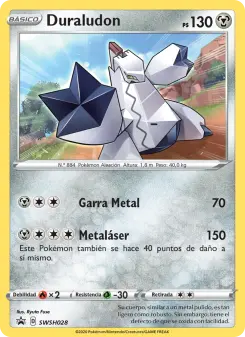 Duraludon, Cartas de promoción ESES Nº SWSH028 Holo