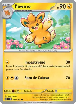 Pawmo, Escarlata y Púrpura No. 075 Normal