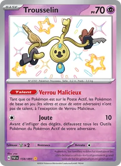 Trousselin, Destinées de Paldea No. 159 Holo