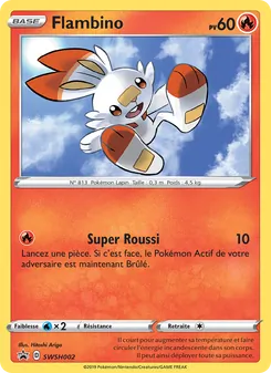 Flambino, Promo SWSH Nº SWSH002 Holo