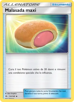 Malasada maxi, Sole e Luna Nº 114 Normal