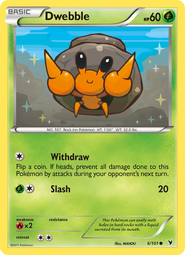 Dwebble, Noble Victories Nº 6