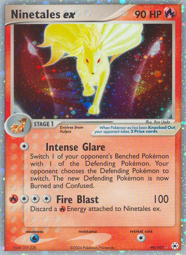 Ninetales ex, Hidden Legends No. 96