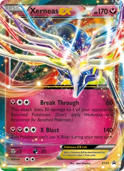Xerneas EX, XY Black Star Promos No. XY07