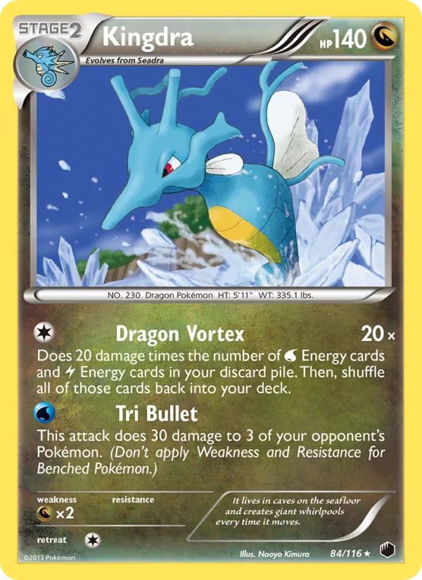 Kingdra, Plasma Freeze No. 84
