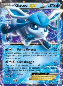 Glaceon EX, Destini Incrociati Nº 20 Normal