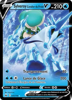 Sylveroy Cavalier du Froid V, Règne de Glace Nº 45 Holo