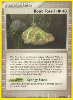 Root Fossil, Holon Phantoms Nº 93 Normal