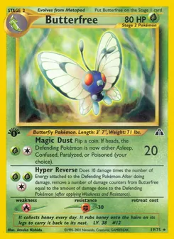 Butterfree, Neo Discovery No. 19 Normal