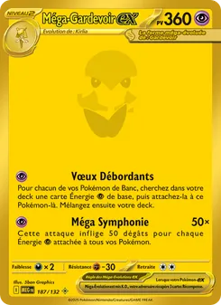 Méga-Gardevoir-ex, Méga-Évolution Nº 187 Holo