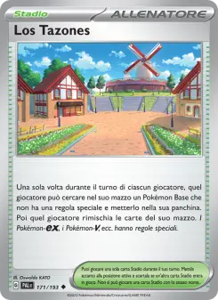 Los Tazones, Evoluzioni a Paldea No. 171 Normal