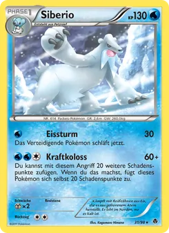 Siberio, Aufstreben der Mächtigen Nº 31 Normal