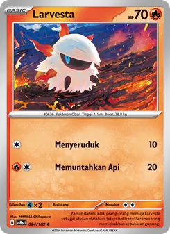 Larvesta, Kilat Rasi No. 024 Normal