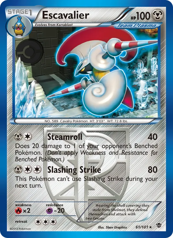 Escavalier, Plasma Blast No. 61