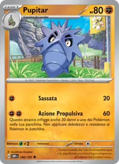 Pupitar, Ossidiana Infuocata No. 106 Normal