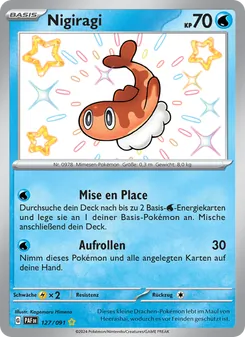 Nigiragi, Paldeas Schicksale Nº 127 Holo