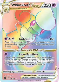 Whimsicott V ASTRO, Astri Lucenti Nº 175 Holo