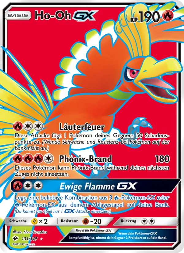 Ho-Oh GX, Nacht in Flammen No. 131
