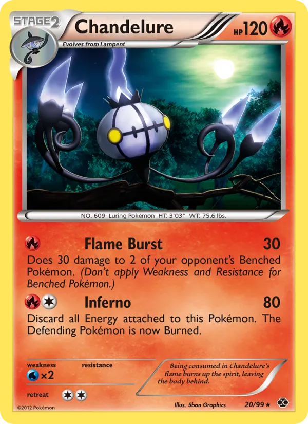 Chandelure, Next Destinies No. 20