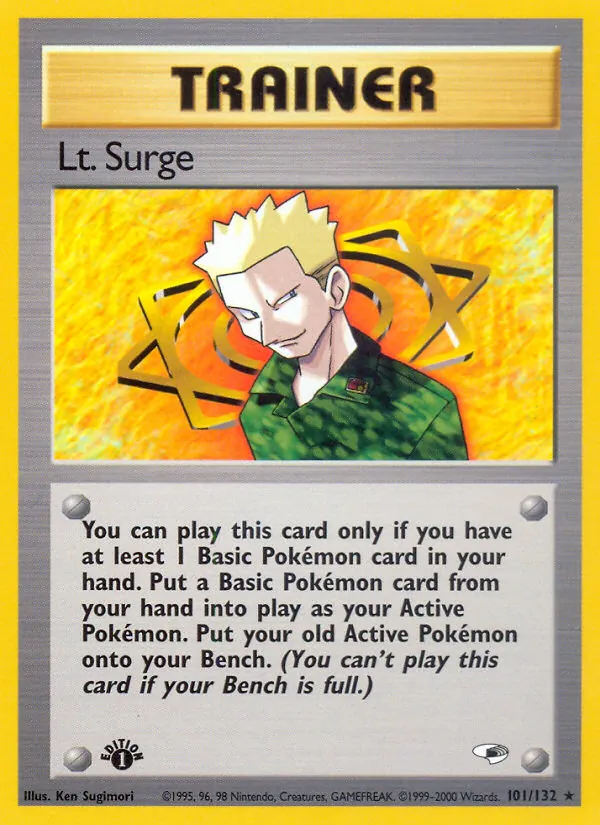 Lt. Surge, Gym Heroes Nº 101