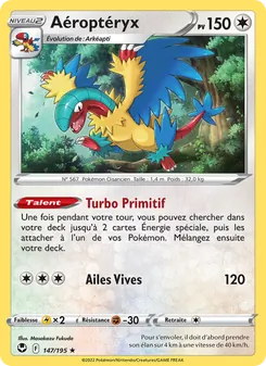 Aéroptéryx, Tempête Argentée No. 147 Holo