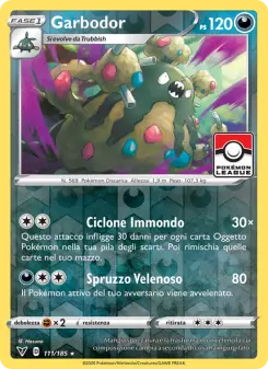 Garbodor, Voltaggio Sfolgorante No. 111 Normal