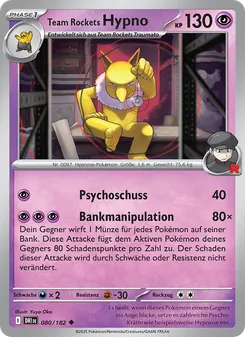 Team Rockets Hypno, Ewige Rivalen No. 080 Normal