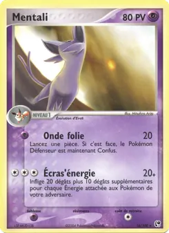 Mentali, EX Tempête de sable No. 16 Normal