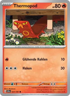 Thermopod, Stürmische Funken Nº 027 Normal