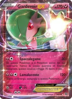 Gardevoir EX, Vapori Accesi Nº 78 Normal