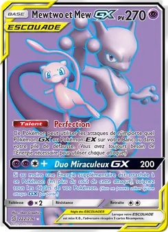 Mewtwo et Mew GX, Harmonie des Esprits Nº 222 Normal