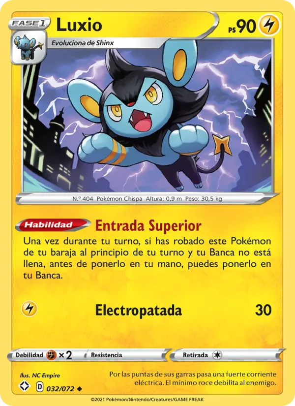 Luxio, Destinos Brillantes Nº 32