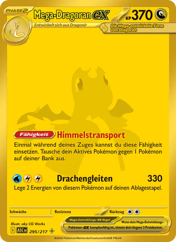 Mega-Dragoran-ex, Erhabene Helden Nº 295