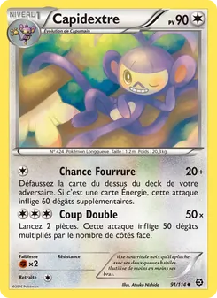 Capidextre, Offensive Vapeur No. 91 Normal