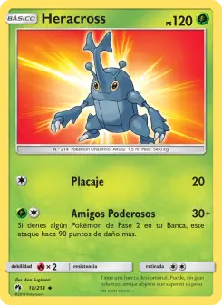 Heracross, Truenos Perdidos Nº 18 Normal