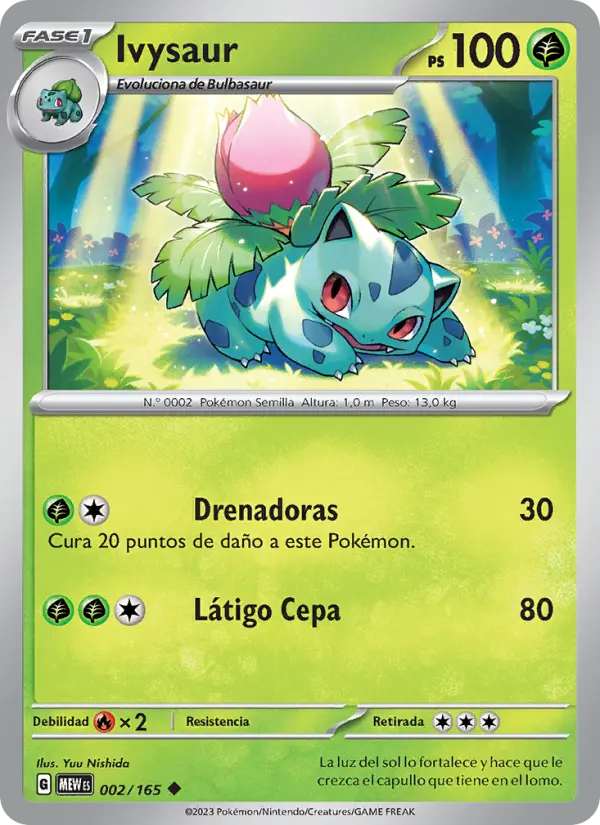 Ivysaur, 151 No. 002