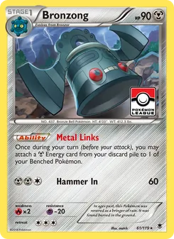 Bronzong, Phantom Forces Nº 61 Normal