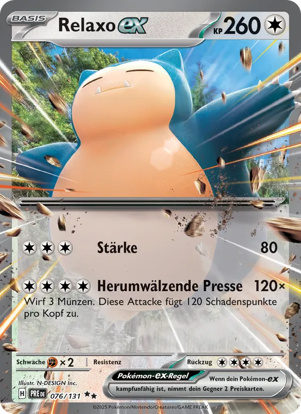 Relaxo-ex, Prismatische Entwicklungen No. 076
