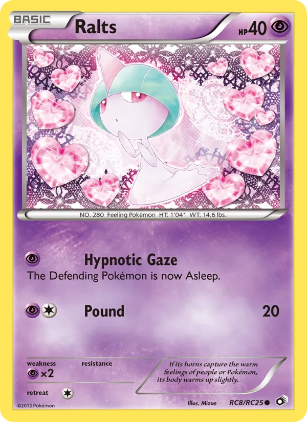Ralts, Legendary Treasures No. RC8