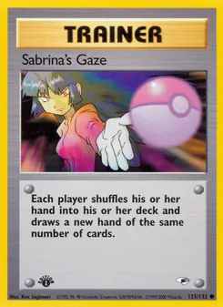 Sabrina's Gaze, Gym Heroes Nº 125 Normal