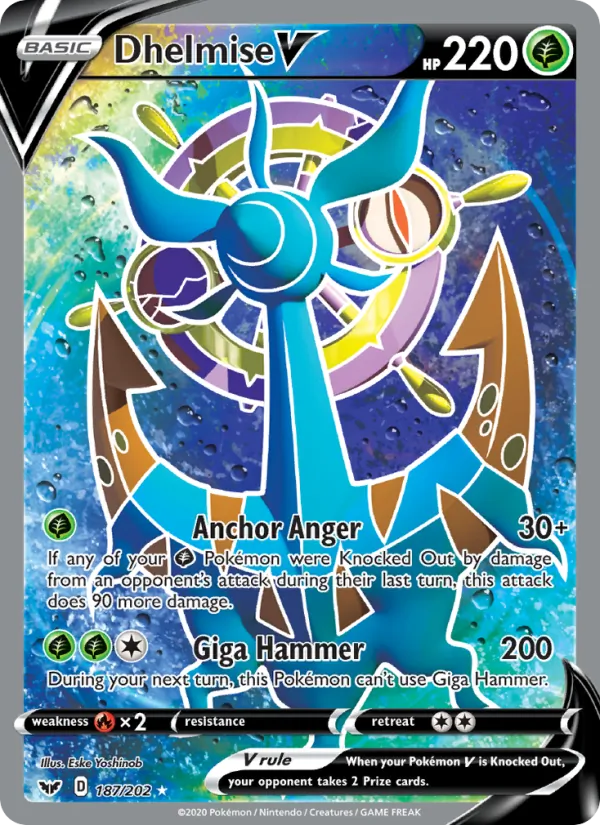 Dhelmise V, Sword & Shield No. 187