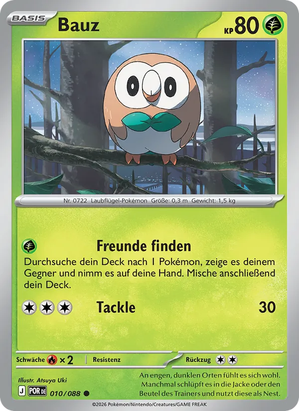 Bauz, Optimale Ordnung Nº 010