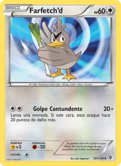 Farfetch’d, Fronteras Cruzadas No. 107 Normal