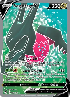 Regidrago V, Tempête Argentée Nº 183 Holo