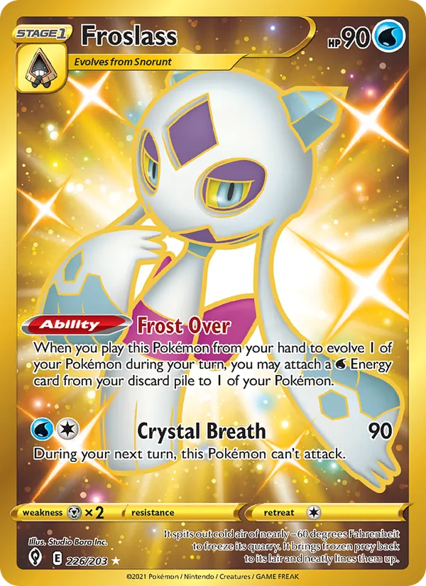 Froslass, Evolving Skies Nº 226