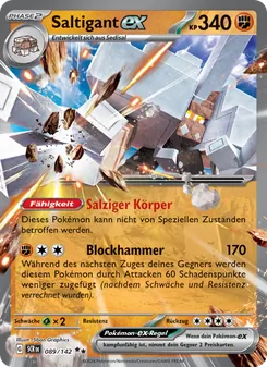 Saltigant-ex, Stellarkrone Nº 089 Holo