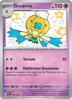 Grodrive, Destinées de Paldea No. 156 Holo