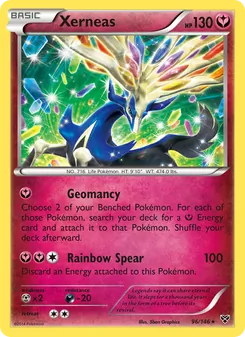 Xerneas, XY Nº 96 Normal